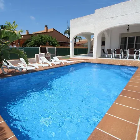 Tatil Evi Casa Con Piscina Privada, Cerca Del Mar, Wifi Gratuito, Aire Opcional, Se Admiten Mascotas - Es-184-8 Riumar